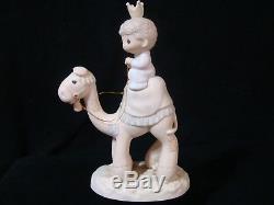 T Precious Moments-Reg/Large Nativity-3 Kings/Camels-$475V-Cross Marks