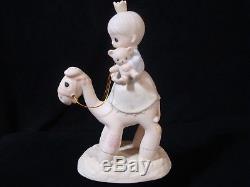 T Precious Moments-Reg/Large Nativity-3 Kings/Camels-$475V-Cross Marks