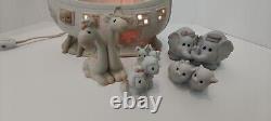 The Enesco Precious Moments Collection Two By Two Noah's Ark 1992 Night Light