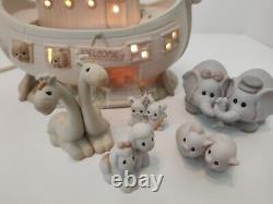 The Enesco Precious Moments Collection Two By Two Noah's Ark 1992 Night Light