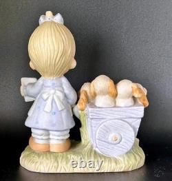 The Iconic Precious Moments Jonathan David Figurine God Loveth A Cheerful Giver