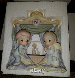The World Is A Stage Featuring Precious Moments Signed Music Box 137/1000 MIB