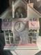 Vntg Enesco Precious Moments Toyland Illuminated Musical Action Clock Works 90s