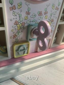 VNTG Enesco Precious Moments Toyland Illuminated Musical Action Clock WORKS 90s
