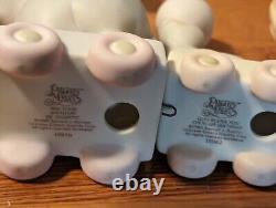 VTG 12 PC PRECIOUS MOMENTS BIRTHDAY TRAINCLOWN, YRS 1-10, BABY EUC WithO BOX