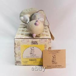 VTG 1978 Precious Moments Make A Joyful Noise Goose E-1374G 2'Wx3 1/2Lx4 1/2 H