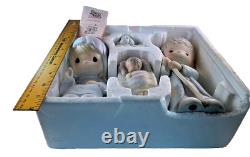 VTG. Large Precious Moments Nativity Set Oh Come Let Us Adore Him 1987