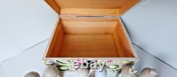 VTG Precious Moments Come Let Us Adore Him 5 & Nativity Set 1 1/2-28 pcs withBox