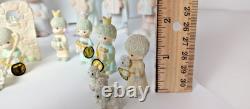 VTG Precious Moments Come Let Us Adore Him 5 & Nativity Set 1 1/2-28 pcs withBox
