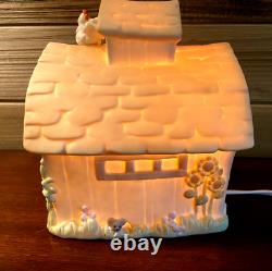 VTG Precious Moments Fall Festival #732494 7 Piece Set (Lighted) RETIRED Enesco