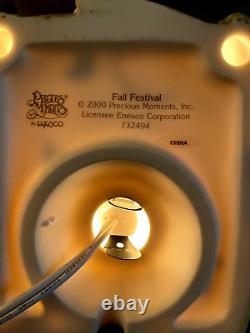 VTG Precious Moments Fall Festival #732494 7 Piece Set (Lighted) RETIRED Enesco