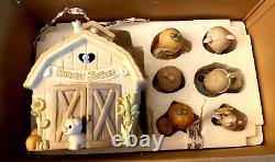 VTG Precious Moments Fall Festival #732494 7 Piece Set (Lighted) RETIRED Enesco