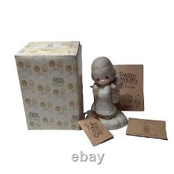 VTG Precious Moments Figurine Papoose His Burden is Light E1380/G 1978 Retired