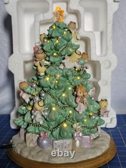 VTG Precious Moments Illuminated Angel Tree Bradford Edition 2003 CHRISTMAS