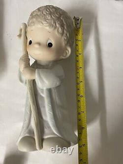 VTG Precious Moments Nativity 9 Set Oh Come Let Us Adore Him 1987