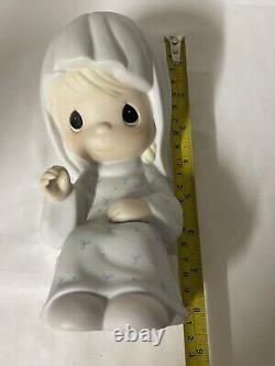 VTG Precious Moments Nativity 9 Set Oh Come Let Us Adore Him 1987