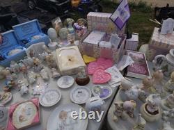 Very Large Collection Of Vintage Precious Moments Figurines