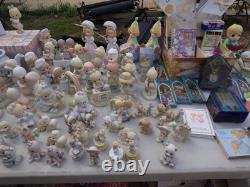 Very Large Collection Of Vintage Precious Moments Figurines