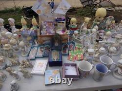 Very Large Collection Of Vintage Precious Moments Figurines