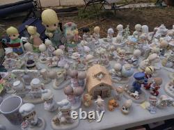 Very Large Collection Of Vintage Precious Moments Figurines