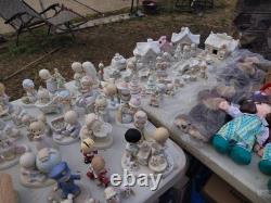 Very Large Collection Of Vintage Precious Moments Figurines