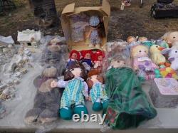 Very Large Collection Of Vintage Precious Moments Figurines