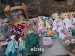Very Large Collection Of Vintage Precious Moments Figurines