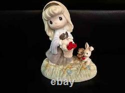 Very Rare Precious Moments Disney The Joy You Bring Awakens My Heart