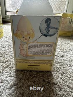 Vintage 1985 Precious Moments Birthday Series Lot of 12