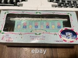 Vintage Enesco Precious Moments Sugar Town Holiday Express Train Set Music Testd