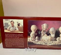 Vintage New Open Box 1986 9 Piece Precious Moments The Nativity 104000