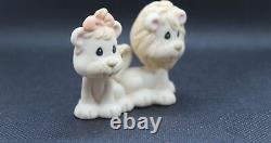 Vintage Precious Moments 2 x 2 Two by Two A Tail of Love Lions Figurine #679976