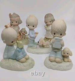 Vintage Precious Moments 5 Of The Original 21 1976-1978. 2 With Original Boxes