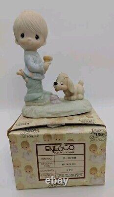 Vintage Precious Moments 5 Of The Original 21 1976-1978. 2 With Original Boxes