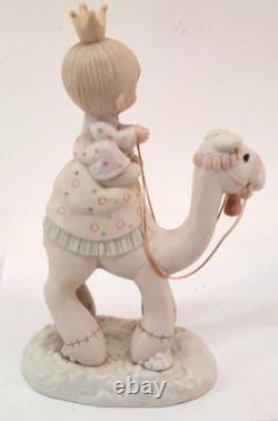 Vintage Precious Moments E-5624 They Followed The Star 1980 Porcelain Figurine