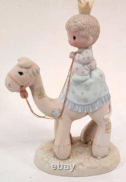 Vintage Precious Moments E-5624 They Followed The Star 1980 Porcelain Figurine