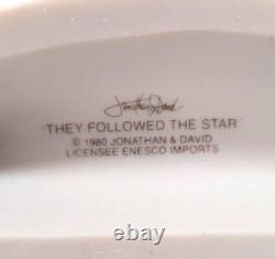 Vintage Precious Moments E-5624 They Followed The Star 1980 Porcelain Figurine