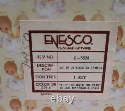 Vintage Precious Moments E-5624 They Followed The Star 1980 Porcelain Figurine