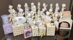 Vintage Precious Moments Figurines 1980-1996 Lot of 27 All with Boxes
