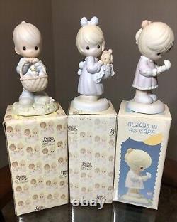 Vintage Precious Moments Figurines 1980-1996 Lot of 27 All with Boxes