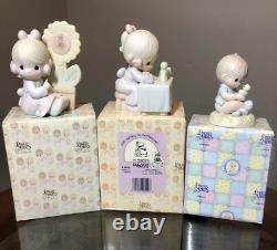 Vintage Precious Moments Figurines 1980-1996 Lot of 27 All with Boxes