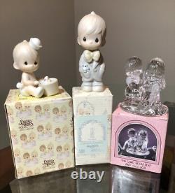 Vintage Precious Moments Figurines 1980-1996 Lot of 27 All with Boxes