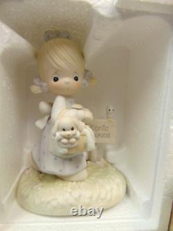 Vintage Precious Moments Figurines In Vg Conditionlot Of 10(19781-clo-pete)