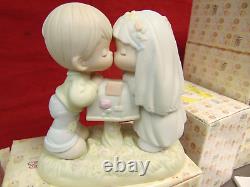 Vintage Precious Moments Figurines In Vg Conditionlot Of 10(19781-clo-pete)