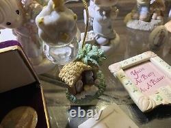 Vintage Precious Moments Figurines Lot Collection Lot Vgc
