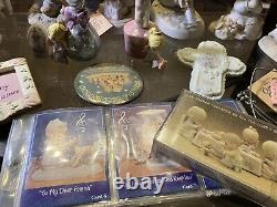 Vintage Precious Moments Figurines Lot Collection Lot Vgc