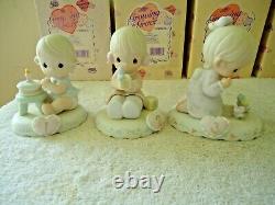 Vintage Precious Moments Growing In Grace Figurines Ages 1 9 BEAUTIFUL