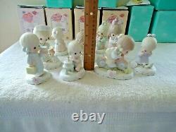 Vintage Precious Moments Growing In Grace Figurines Ages 1 9 BEAUTIFUL