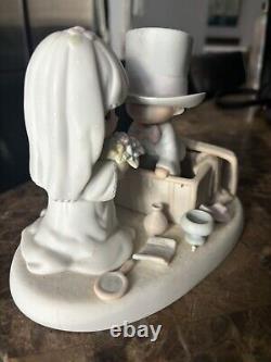 Vintage Precious Moments Heaven Bless Your Togetherness Figurine 106755 1987