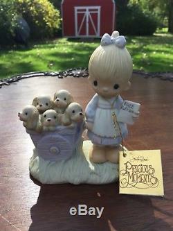 Vintage Precious Moments Lot (16) Items God Loveth A Cheerful Giver